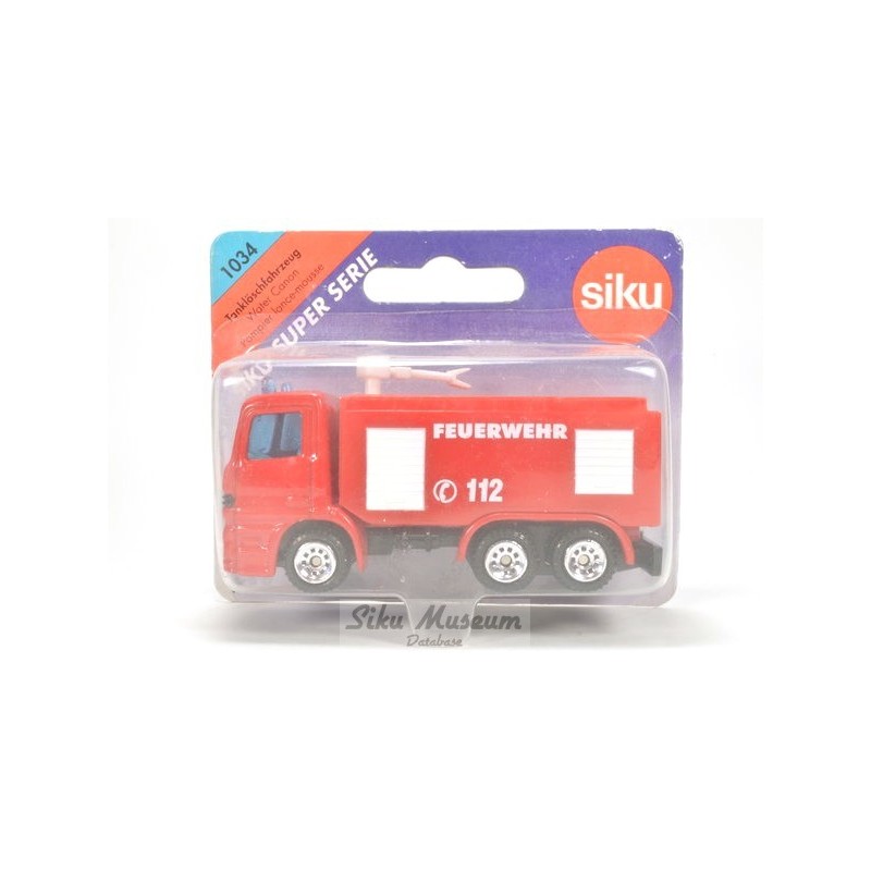 Mercedes Benz Actros Brandweer bluswagen