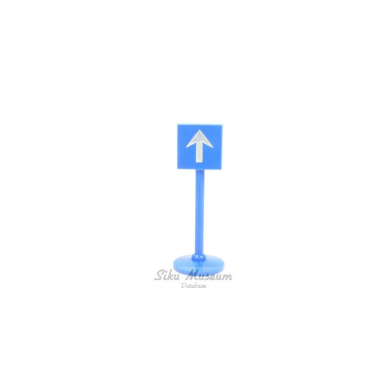 Traffic sign prescribed driving direction straight ahead