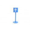 Traffic sign prescribed driving direction straight ahead