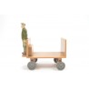 Man on electrical cart