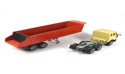 Mercedes 2232 tipping trailer