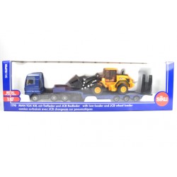 MAN TG-A met dieplader en JCB shovel