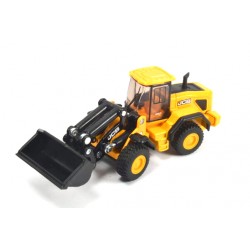 MAN TG-A with low loader and JCB wheel loader