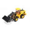 MAN TG-A with low loader and JCB wheel loader