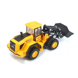 MAN TG-A with low loader and JCB wheel loader