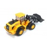 MAN TG-A with low loader and JCB wheel loader
