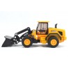MAN TG-A with low loader and JCB wheel loader