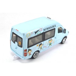 Bushalte met schoolbus