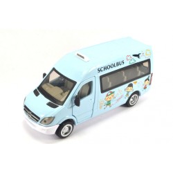 Bushalte met schoolbus