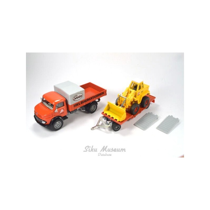 Mercedes-Benz Kurzhauber 710 met Kramer 411 shovel HKL set