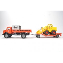 Mercedes-Benz Kurzhauber 710 met Kramer 411 shovel HKL set