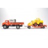 Mercedes-Benz Kurzhauber 710 met Kramer 411 shovel HKL set