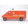 Unimog U400 met Mercedes Sprinter Pompiers
