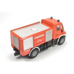 Unimog U400 met Mercedes Sprinter Pompiers