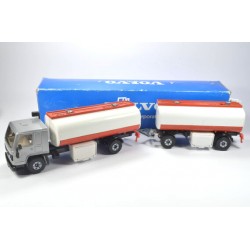 Volvo FL10 tankwagen met aanhanger