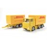Scania R380 box truck with trailer DHL