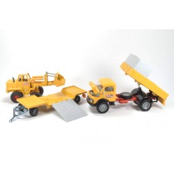 Mercedes-Benz Kurzhauber 710 mit Kramer Schaufellader 411 Bölling Set