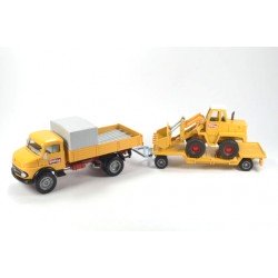 Mercedes-Benz 710 with Kramer shovel loader 411 Bölling set