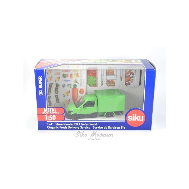 Street Scooter Bio Food Delivery Service