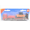 Mercedes Actros with low loader and Hamm HD90 roller