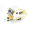 Volkswagen New Beetle with T@B caravan