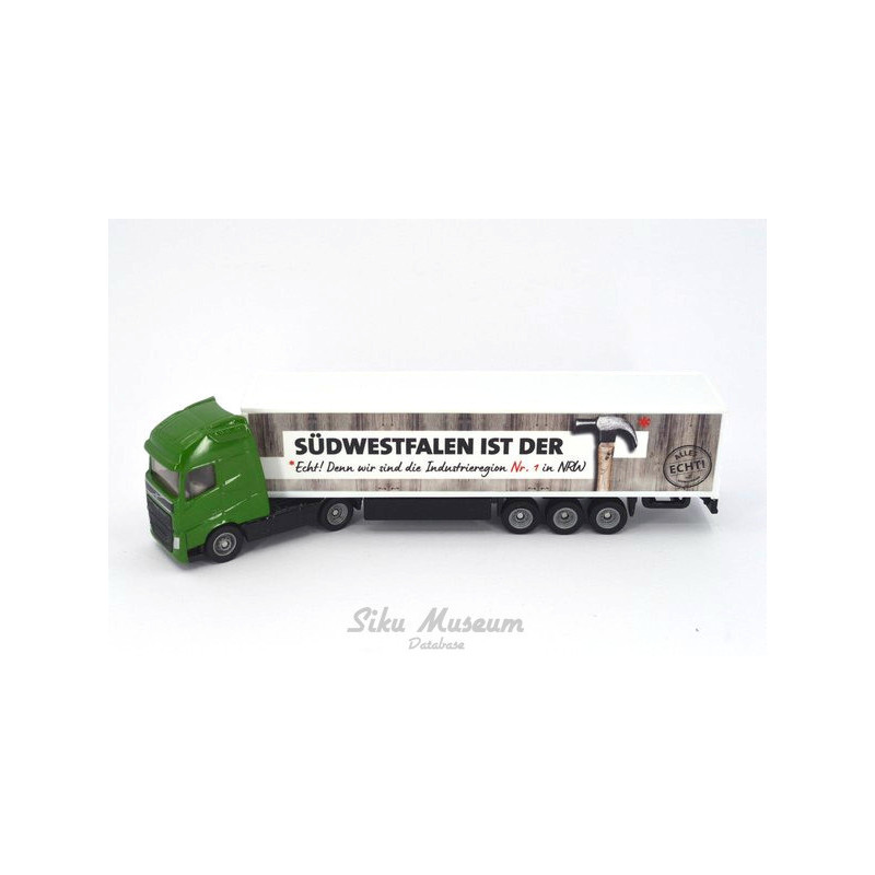Volvo FH16 met oplegger "Südwestfalen ist der Hammer"