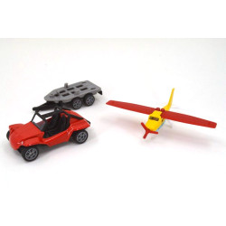 Buggy with sporting airplane