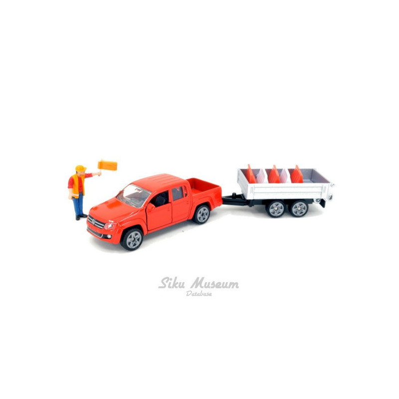 Volkswagen Amarok met aanhanger