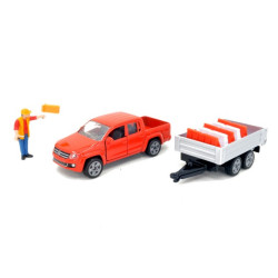 Volkswagen Amarok with tipping trailer