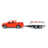 Volkswagen Amarok with tipping trailer