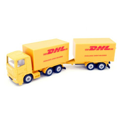 Scania R380 box truck with trailer DHL