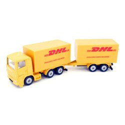 Scania R380 box truck with trailer DHL