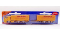 Scania R380 box truck with trailer DHL