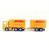 Scania R380 box truck with trailer DHL