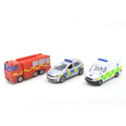 Rescue vehicles set