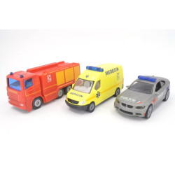 Reddingsvoertuigen set