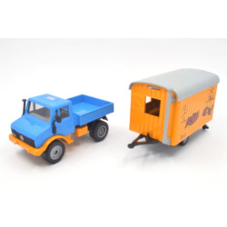 Mercedes U 1500 Unimog met bouwkeet UPAT
