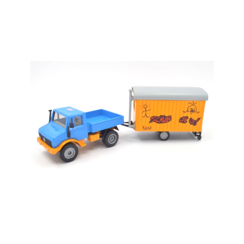 Mercedes U 1500 Unimog met bouwkeet UPAT