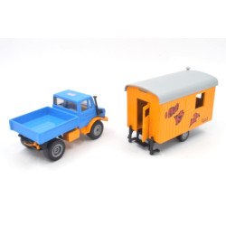 Mercedes U 1500 Unimog met bouwkeet UPAT