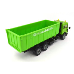 Mercedes SK Abrollkipper mit Hochmulde Grünabfälle