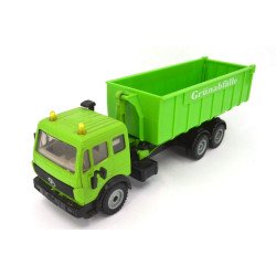 Mercedes SK Abrollkipper mit Hochmulde Grünabfälle