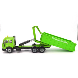 Mercedes SK Abrollkipper mit Hochmulde Grünabfälle