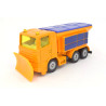 Scania R380 snow plow with salt spreader