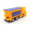 Scania R380 snow plow with salt spreader