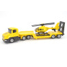 Scania CT14 torpedo met dieplader en helicopter ÖAMTC