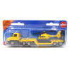 Scania CT14 torpedo met dieplader en helicopter ÖAMTC