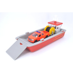 Fire boat with Ford F-150 pickup