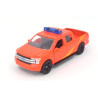 Feuerwehrboot mit Ford F-150 Pickup