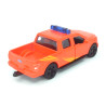 Feuerwehrboot mit Ford F-150 Pickup