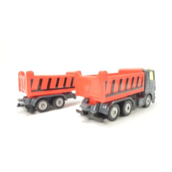 Scania R380 mit Kippaufbau und Kippanhänger